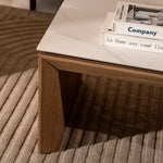 Load image into Gallery viewer, Modern Coffee Table with Sintered Stone Top