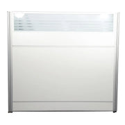 Modern Design Cubicle Works Station With 3-Door Movable Drawer - White-GCC Home Center