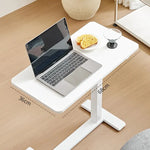 Load image into Gallery viewer, Arabian Mall Height-Adjustable Mobile Sit-Stand Desk with Carbon Fiber Frame