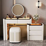 Load image into Gallery viewer, Modern Dressing Table with Built-In Lighting for Bedroom or Beauty Room-GCC Home Center