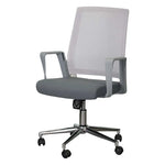 Load image into Gallery viewer, Modern Ergonomic Low Back Office Chair - Grey-GCC Home Center