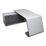 Load image into Gallery viewer, Modern Executive Office Table - Glossy White-GCC Home Center