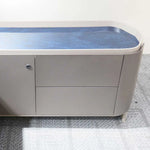 Load image into Gallery viewer, Modern Executive Office Table With Storage, Office Desk - Grey-GCC Home Center