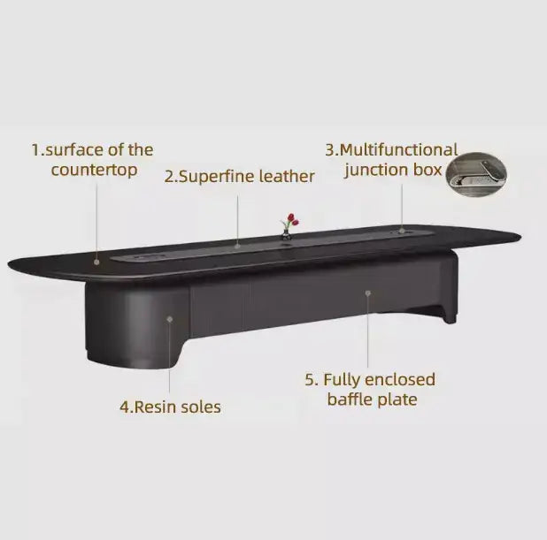 Modern Fashion Large Conference Table Long Meeting Desk for 8 10 12 People Office Meeting Room Furniture 320X110