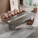Load image into Gallery viewer, Modern Fashion Large Conference Table Long Meeting Desk for 8 10 12 People Office Meeting Room Furniture 320X110