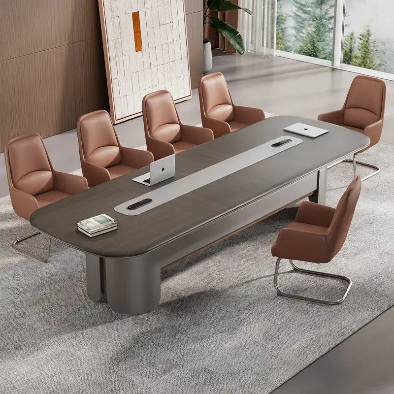 Modern Fashion Large Conference Table Long Meeting Desk for 8 10 12 People Office Meeting Room Furniture 320X110