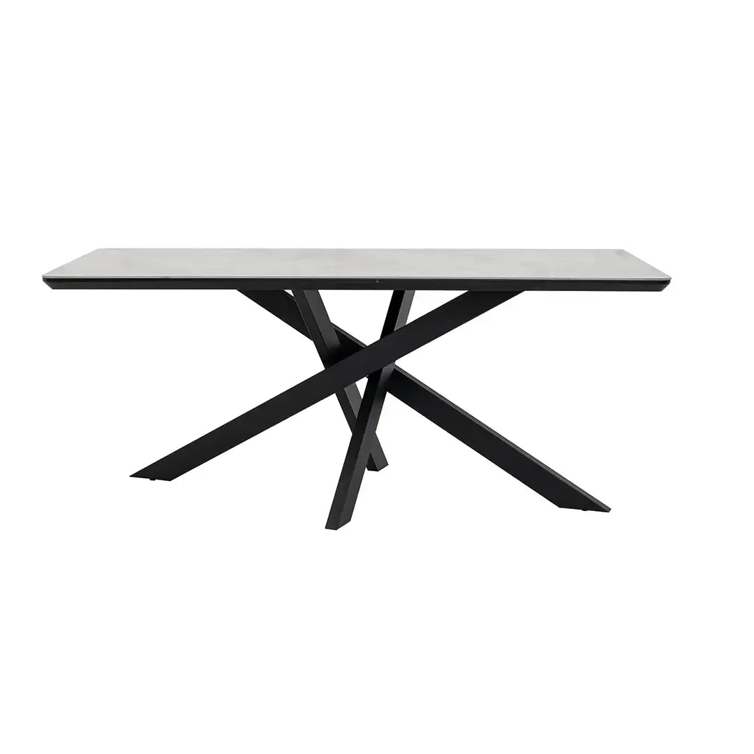 Modern Florence 6-Seater Dining Set - Grey
