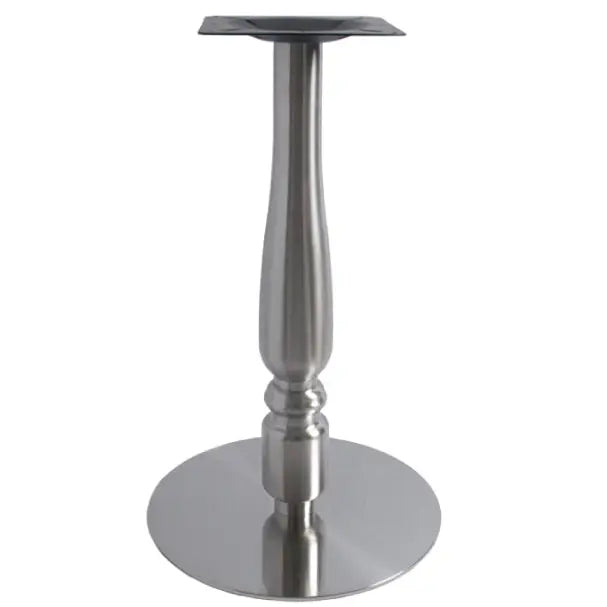 Arabian Mall Modern Heavy-Duty Black Stainless Steel Table Base for Indoor & Outdoor Use