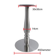 Arabian Mall Modern Heavy-Duty Black Stainless Steel Table Base for Indoor & Outdoor Use