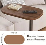 Load image into Gallery viewer, Modern Home Side Coffee Table, End Table C Shaped Table - White-GCC Home Center
