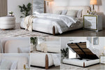 Load image into Gallery viewer, Modern Hydraulic Bed With Lift-Up Storage