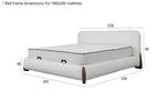 Load image into Gallery viewer, Modern Hydraulic Bed With Lift-Up Storage