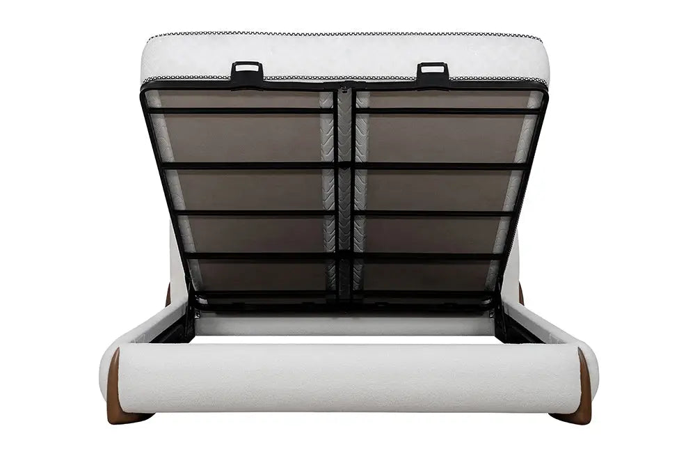 Modern Hydraulic Bed With Lift-Up Storage