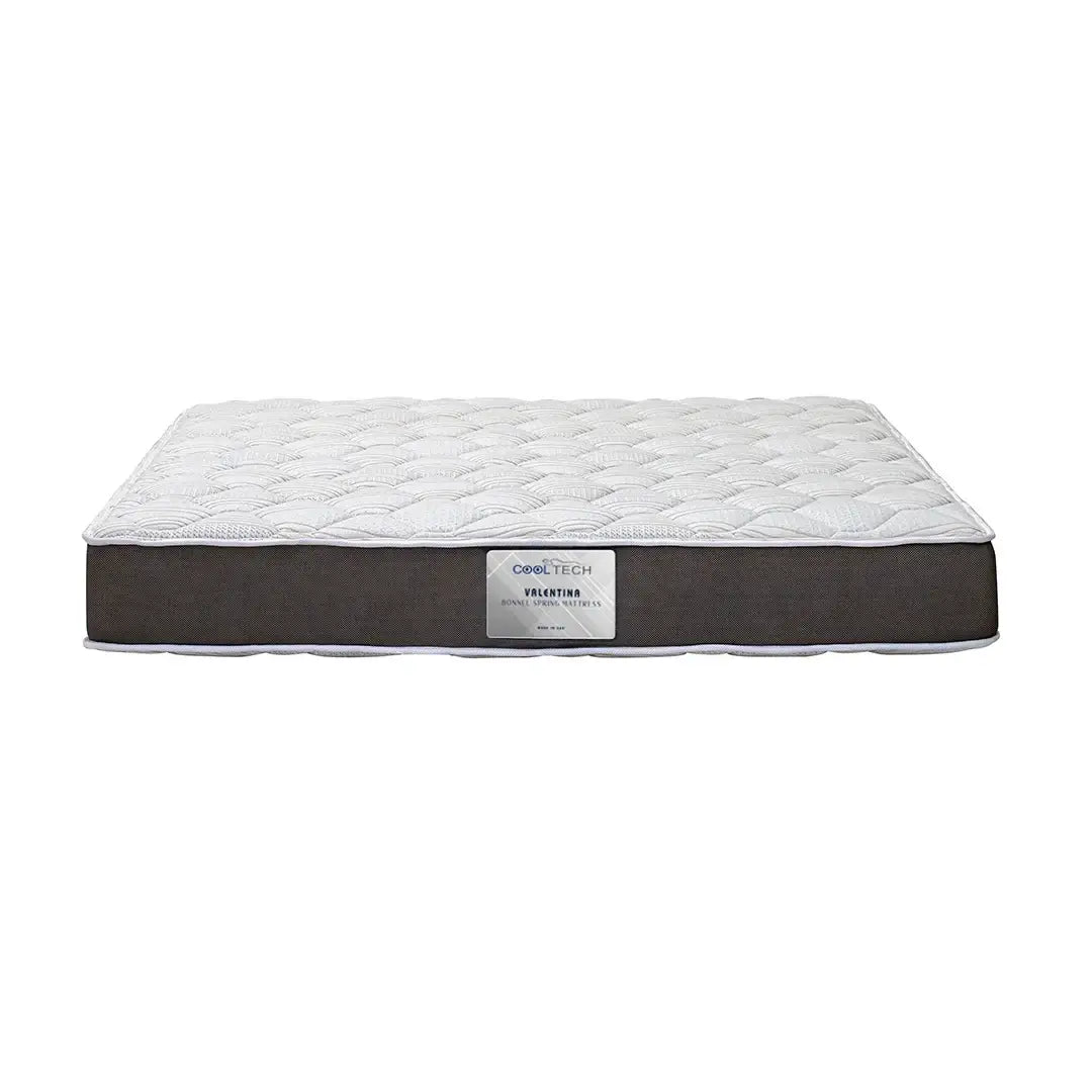 Modern King Size Bed with Mattress – 180×200 cm - Solid Wood And PU