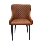Load image into Gallery viewer, Jilphar Furniture Modern Leather Dining Chair JP1306B-GCC Home Center