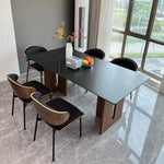 Load image into Gallery viewer, Modern Luxury 6 Seater Rock Slab Dining Table Set