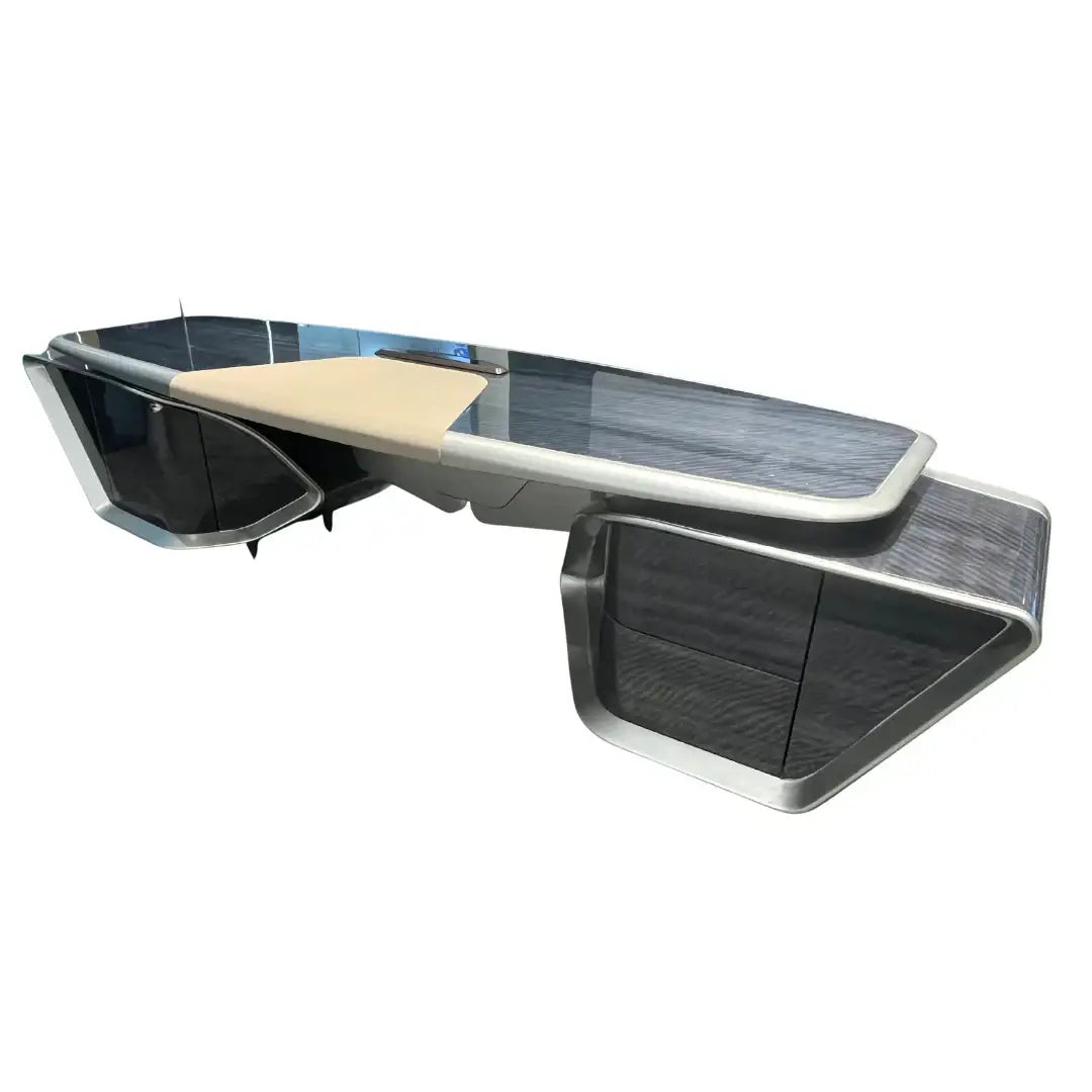 Modern Luxury Executive Desk – High-End Aircraft-Modeling CEO Table (260 × 100 cm)