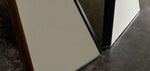 Load image into Gallery viewer, Modern Luxury Executive Office Table With Titanium Legs - White &amp; Brown-GCC Home Center