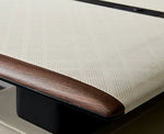 Load image into Gallery viewer, Modern Luxury Executive Office Table With Titanium Legs - White &amp; Brown-GCC Home Center