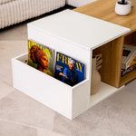 Load image into Gallery viewer, Modern Oak &amp; White Coffee Table
