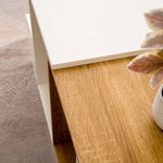 Load image into Gallery viewer, Modern Oak &amp; White Coffee Table