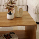 Load image into Gallery viewer, Modern Oak &amp; White Coffee Table