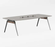 Modern Office Meeting Table For Home Settings, Dining And work - White Oak-GCC Home Center