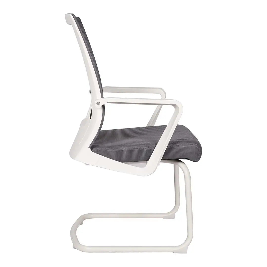 Modern Office Visitor Chair - Grey-GCC Home Center