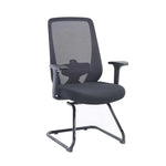 Load image into Gallery viewer, Modern Office Visitor Chair With Arm Rest And Metal Legs-GCC Home Center