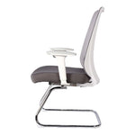 Load image into Gallery viewer, Modern Office Visitor Chair With Arm Rest And Metal Legs-GCC Home Center
