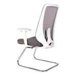 Load image into Gallery viewer, Modern Office Visitor Chair With Arm Rest And Metal Legs-GCC Home Center