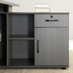 Load image into Gallery viewer, Modern Premium quality Office Table - Dark Oak