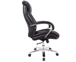 Load image into Gallery viewer, Modern PU Leather Ergonomic Executive High Back Chair - Black-GCC Home Center