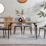 Load image into Gallery viewer, Modern Rectangular Dining Table with Sturdy Leg Base – Perfect for Everyday Dining-GCC Home Center