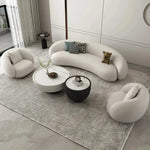 Load image into Gallery viewer, Modern Sectional Living Room Sofa Set with Lamb Wool Upholstery - Customizable Design, OEM/ODM Service-GCC Home Center