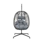 Load image into Gallery viewer, Modern Swing Chair For Outdoor And Indoor – Grey