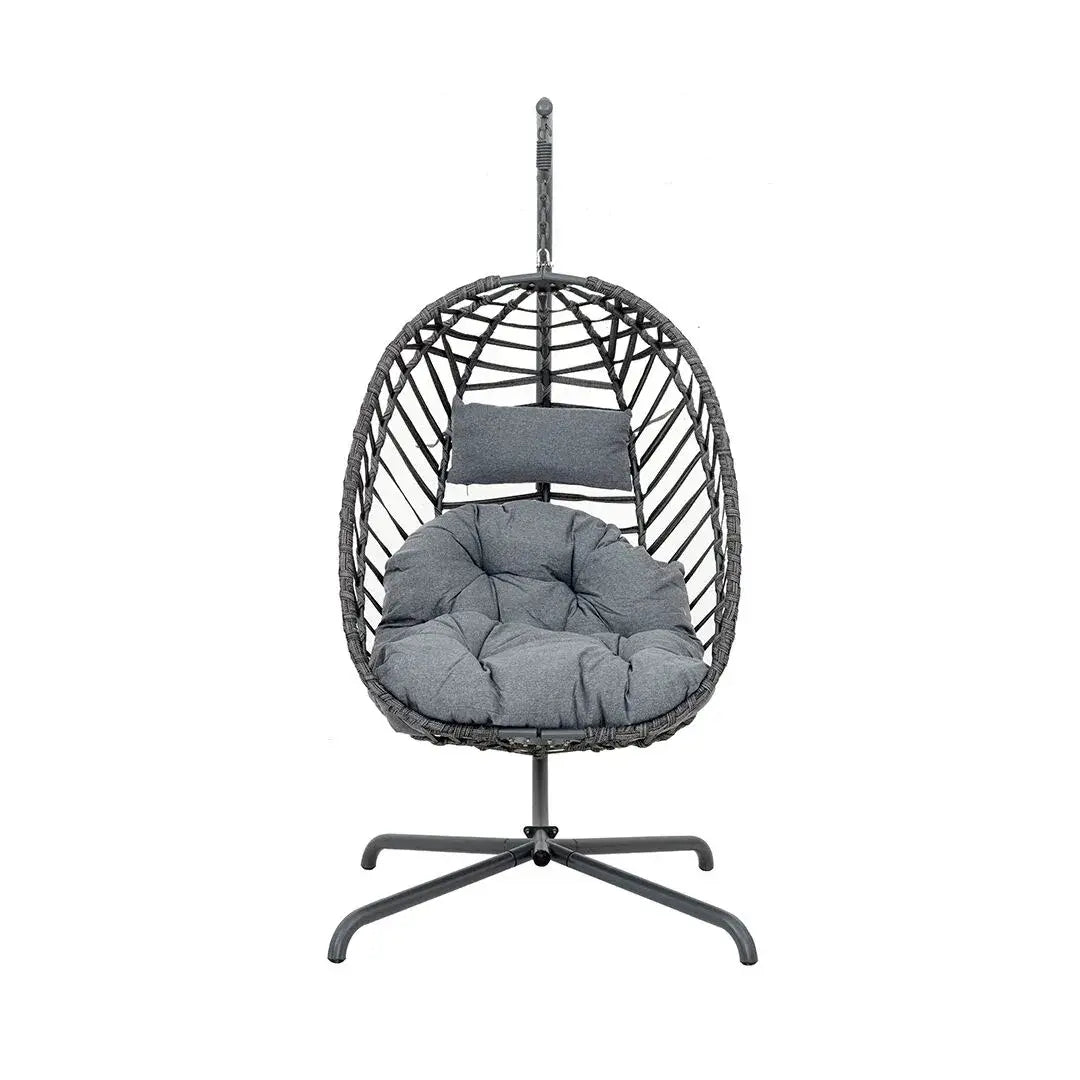 Modern Swing Chair For Outdoor And Indoor – Grey