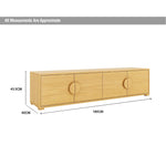 Load image into Gallery viewer, Moon Flat TV Cabinet