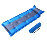 Load image into Gallery viewer, Moonmen Inflatable Camping Sleeping Pad, Self-Inflating Sleeping Mat with Pillow, No Pump Requied Compact Ultralight Waterproof Camping Air Mattress for Backpacking, Hiking, Tent (Camo)