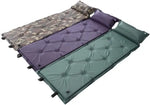 Load image into Gallery viewer, Moonmen Inflatable Camping Sleeping Pad, Self-Inflating Sleeping Mat with Pillow, No Pump Requied Compact Ultralight Waterproof Camping Air Mattress for Backpacking, Hiking, Tent (Camo)