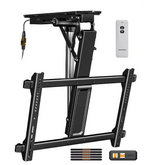 Load image into Gallery viewer, Motorized Ceiling Tv Mount For 32-70 Inch Tvs Up To 88 Lbs, Electric With Remote &amp; Adjustable Tilt, Flip Down Patio, Living Room Ect, Max Vesa 600X400Mm