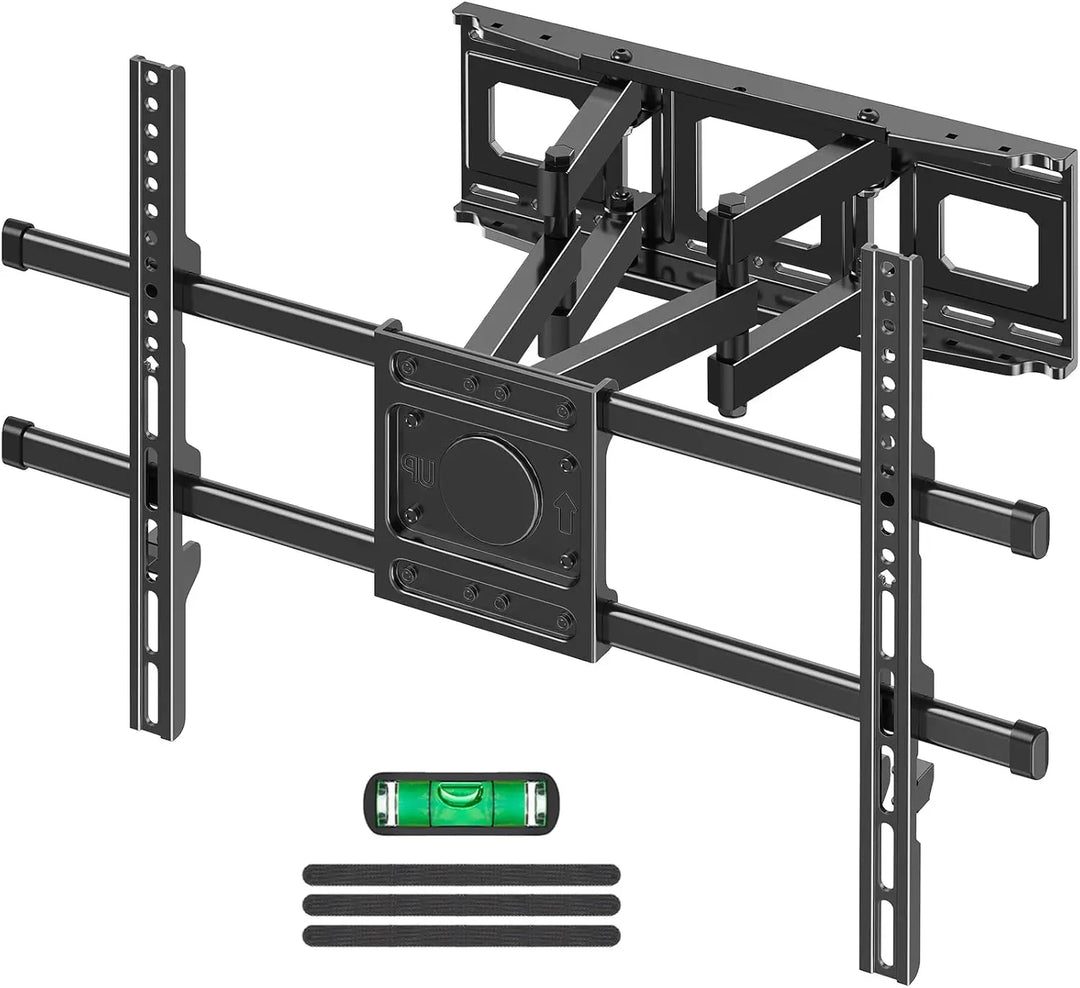 MOUNTUP TV Wall Mount, Full Motion TV Mount for Most 42-82 Inch Flat Curved TVs, Wall Mount TV Bracket with Articulating Arm