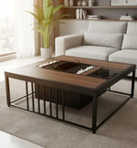 Load image into Gallery viewer, Multi-Functional Coffee Table with Built-in Induction Cooker