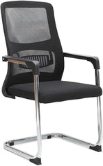 Load image into Gallery viewer, Multi Home Furniture Black Mesh Office Chair, Executive Chair – Ergonomic Chair Office Chair for Home with Back Support, Heavy Duty Steel Frame, Comfortable Seat – Use for Computer Chair, Study Chair