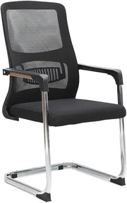 Multi Home Furniture Black Mesh Office Chair, Executive Chair – Ergonomic Chair Office Chair for Home with Back Support, Heavy Duty Steel Frame, Comfortable Seat – Use for Computer Chair, Study Chair