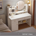 Load image into Gallery viewer, Multifunctional Makeup Vanity Dressing Table with Drawers - 100 CM-GCC Home Center