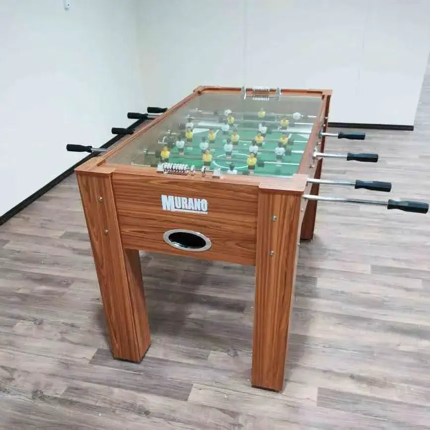 Murano Foosball Table with Glass Top