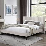 Load image into Gallery viewer, Nastya Queen Bed – Beige