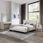 Load image into Gallery viewer, Nastya Queen Bed – Beige