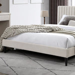 Load image into Gallery viewer, Nastya Queen Bed – Beige